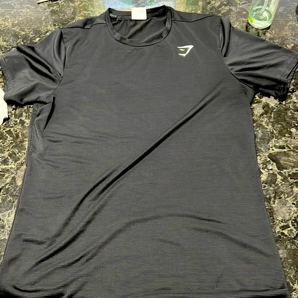 Gymshark Black Arrival T shirt